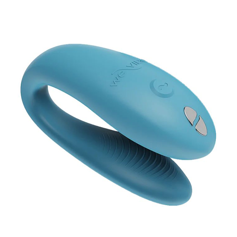 Смарт-вібратор для пар We-Vibe Sync Go бірюзовий, 1 шт
